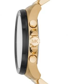 Michael Kors Brecken Goldtone Stainless Steel Bracelet Chronograph Watch For Men -Michael Kors Sales Shop unnamed file 10