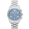 Michael Kors Lexington Chronograph Stainless Steel Watch