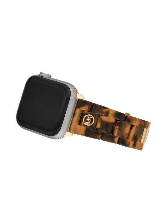 Michael Kors Apple Watch® Goldtone Stainless Steel & Tortoise Bracelet 4 Michael Kors Apple Watch® Goldtone Stainless Steel & Tortoise Bracelet - Image 4