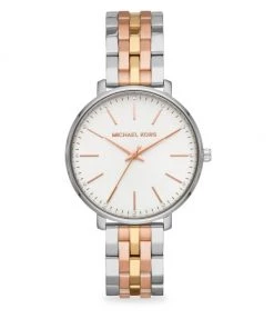 Michael Kors Pyper Tri-Tone Stainless Steel Watch