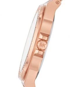 Michael Kors Mini Lennox Rose-Goldtone Stainless Steel & Crystal Bracelet Watch -Michael Kors Sales Shop unnamed file 1092
