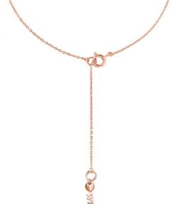 Michael Kors 14K-Rose-Gold-Plated & Cubic Zirconia Double Heart Pendant Necklace -Michael Kors Sales Shop unnamed file 1096