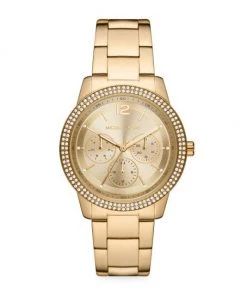 Michael Kors Tibby Multifunction Goldtone Stainless Steel Watch