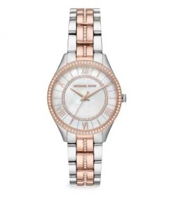 Michael Kors Lauryn Three-Hand Two-Tone Stainless Steel Watch