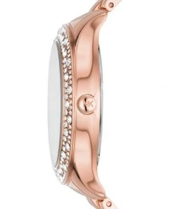 Michael Kors Liliane Rose Gold-Tone Stainless Steel & Crystal Bracelet Watch -Michael Kors Sales Shop unnamed file 1169