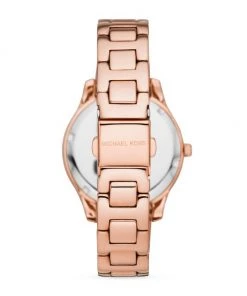 Michael Kors Liliane Rose Gold-Tone Stainless Steel & Crystal Bracelet Watch -Michael Kors Sales Shop unnamed file 1170
