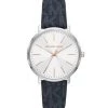 Michael Kors Pyper Stainless Steel & PVC Three-Hand Watch