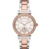 Michael Kors Abbey Two-Tone Stainless Steel & Glitz Bracelet Watch
