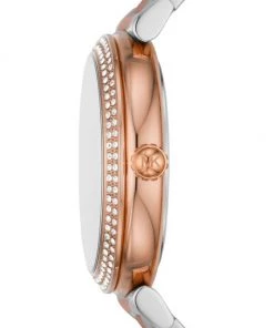 Michael Kors Abbey Two-Tone Stainless Steel & Glitz Bracelet Watch -Michael Kors Sales Shop unnamed file 126