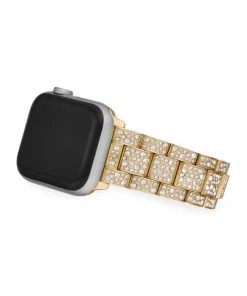 Michael Kors Apple Watch® Goldtone Stainless Steel & Crystal Bracelet -Michael Kors Sales Shop unnamed file 1267