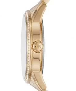Michael Kors Ritz Pav&eacute; Dial & Stainless Steel Goldtone Stainless Steel Watch -Michael Kors Sales Shop unnamed file 1303
