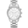 Michael Kors Ritz Studded Stainless Steel Chronograph Bracelet Watch MK6428