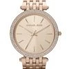 Michael Kors Darci Pavé Rose Goldtone Stainless Steel Bracelet Watch