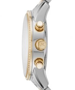 Michael Kors Ritz Two-Tone Stainless Steel Chronograph Bracelet Watch -Michael Kors Sales Shop unnamed file 1339