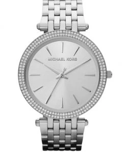 Michael Kors Darci Pavé Stainless Steel Bracelet Watch