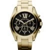 Michael Kors Chronograph Goldtone IP Stainless Steel Bracelet Watch For Men