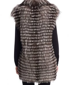 Michael Kors Feathered Fox Vest -Michael Kors Sales Shop unnamed file 1357