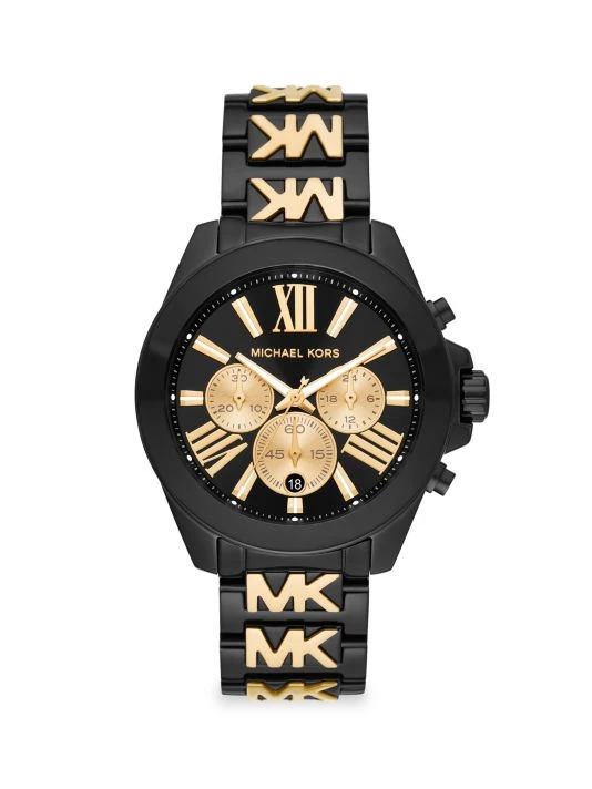 Michael Kors Wren Two-Tone Stainless Steel Bracelet Watch 1 Michael Kors Wren Two-Tone Stainless Steel Bracelet Watch
