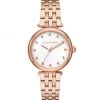 Michael Kors Diamond Darci Rose Goldtone Stainless Steel Bracelet Watch