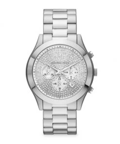 Michael Kors Slim Runway Chronograph Stainless Steel Watch