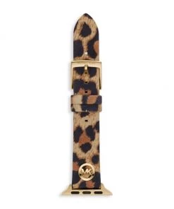 Michael Kors Animal-Print Leather 38/40Mm Apple Watch® Band