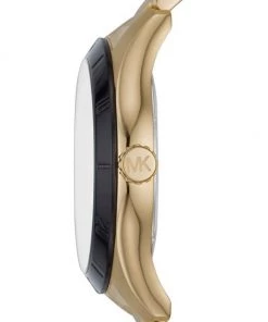 Michael Kors Layton Goldtone Stainless Steel Bracelet Watch For Men -Michael Kors Sales Shop unnamed file 2