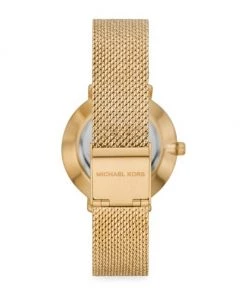 Michael Kors Pyper Goldtone Stainless Steel, Glitz & Mesh Strap Watch -Michael Kors Sales Shop unnamed file 203