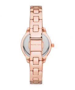 Michael Kors Liliane Rose Goldtone Stainless Steel & Pavé Bracelet Watch -Michael Kors Sales Shop unnamed file 22