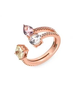 Michael Kors Premium 14K Rose Gold-Plated & Cubic Zirconia Wrap Ring -Michael Kors Sales Shop unnamed file 248