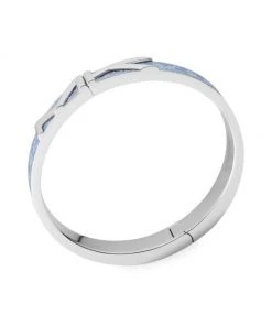 Michael Kors Premium Mott Silvertone MK Bangle -Michael Kors Sales Shop unnamed file 254