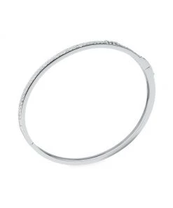 Michael Kors Sterling Silver & Cubic Zirconia Monogram Logo Bangle 5 Michael Kors Sterling Silver & Cubic Zirconia Monogram Logo Bangle -Michael Kors Sales Shop unnamed file 257