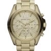 Michael Kors Bradshaw Goldtone Stainless Steel Chronograph Bracelet Watch For Men