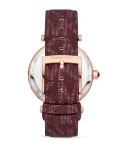 Michael Kors Parker Rose-Goldtone, Crystal, & Vinyl Strap Watch<br> -Michael Kors Sales Shop unnamed file 270
