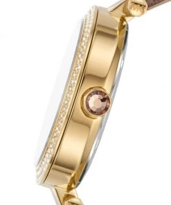 Michael Kors Parker Goldtone Stainless Steel, Crystal, & Vinyl Strap Watch -Michael Kors Sales Shop unnamed file 281