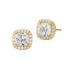 Michael Kors Premium 14K Goldplated Cushion-Cut Cubic Zirconia Stud Earrings