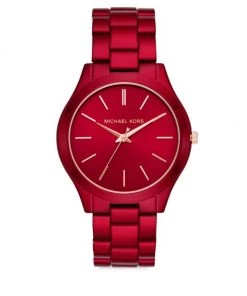 Michael Kors Petite Runway Stainless Steel Bracelet Watch