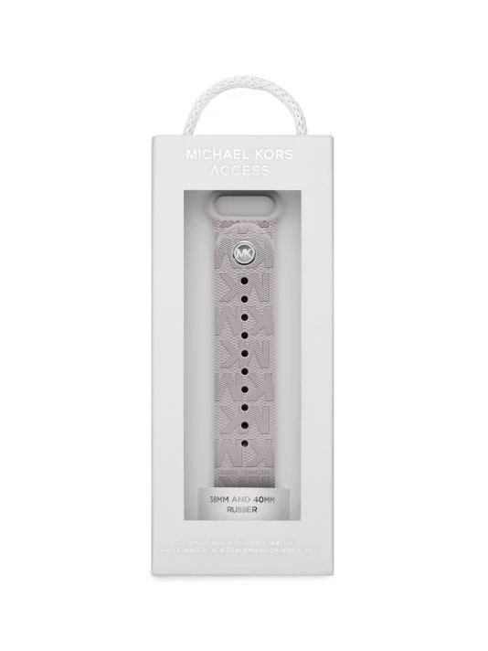 Michael Kors Rubber Logo Apple Watch® Strap, 38/40MM 3 Michael Kors Rubber Logo Apple Watch® Strap, 38/40MM - Image 3