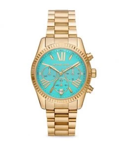 Michael Kors Lexington Chronograph Goldtone Stainless Steel Watch
