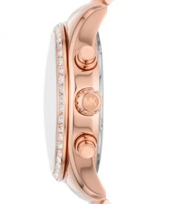 Michael Kors Lexington Lux Rose Goldtone & Crystal Chronograph Watch -Michael Kors Sales Shop unnamed file 388