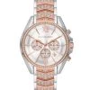 Michael Kors Whitney Chronograph Two-Tone Stainless Steel Watch