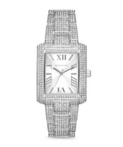 Michael Kors Emery Three-Hand Stainless Steel Watch