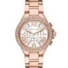 Michael Kors Camille Rose Goldtone Stainless Steel & Crystal Chronograph Watch