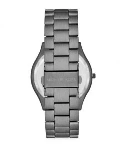 Michael Kors Slim Runway Three-Hand Gunmetal Stainless Steel Watch -Michael Kors Sales Shop unnamed file 45