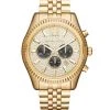 Michael Kors Lexington Stainless Steel Chronograph Bracelet Watch
