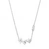 Michael Kors Premium Sterling Silver & Cubic Zirconia Cluster Necklace