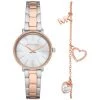 Michael Kors Pyper Two-Tone Stainless Steel & Crystal Watch & Bracelet Set