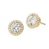 Michael Kors Premium 14K Goldplated Brilliant-Cut Cubic Zirconia Stud Earrings