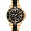 Michael Kors Everest Chronograph Two-Tone Goldtone Stainless Steel & Silicone Watch