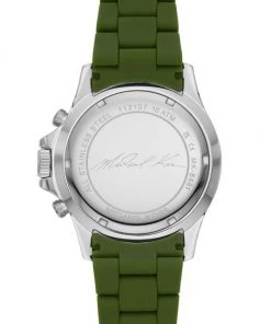 Michael Kors Everest Chronograph Green Stainless Steel & Silicone Watch -Michael Kors Sales Shop unnamed file 500
