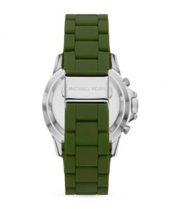 Michael Kors Everest Chronograph Green Stainless Steel & Silicone Watch -Michael Kors Sales Shop unnamed file 501